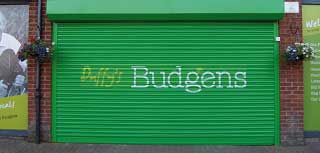 Seceuroshield 60 Extruded Aluminium Roller Shutters - Green Powder coated paint finish.